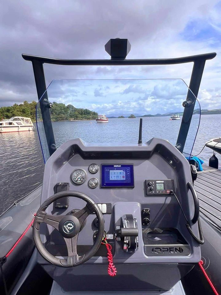 Zodiac 5.5 Open RIB on Loch Lomond